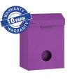 MERIDA STELLA VIOLET LINE sanitary disposal bin with the sanitary bags container 4.4 l, violet